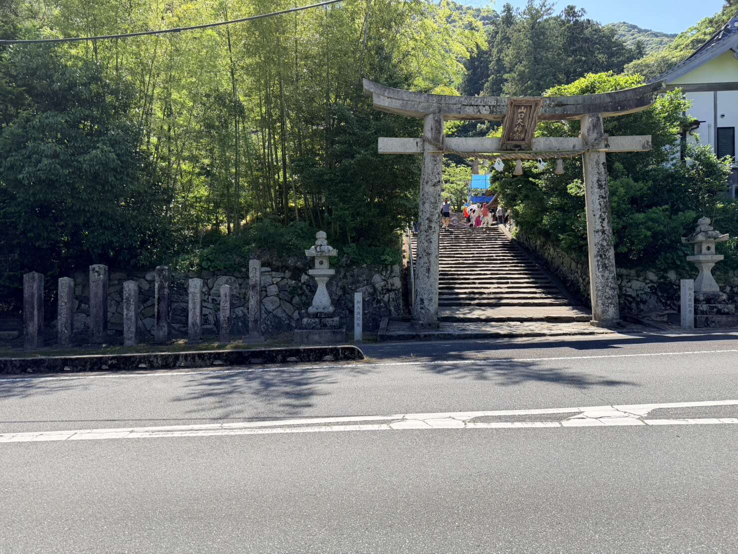 山口大神宮の鳥居