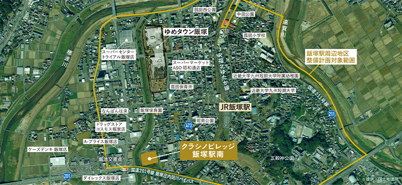 クラシノビレッジ飯塚駅南 マップ