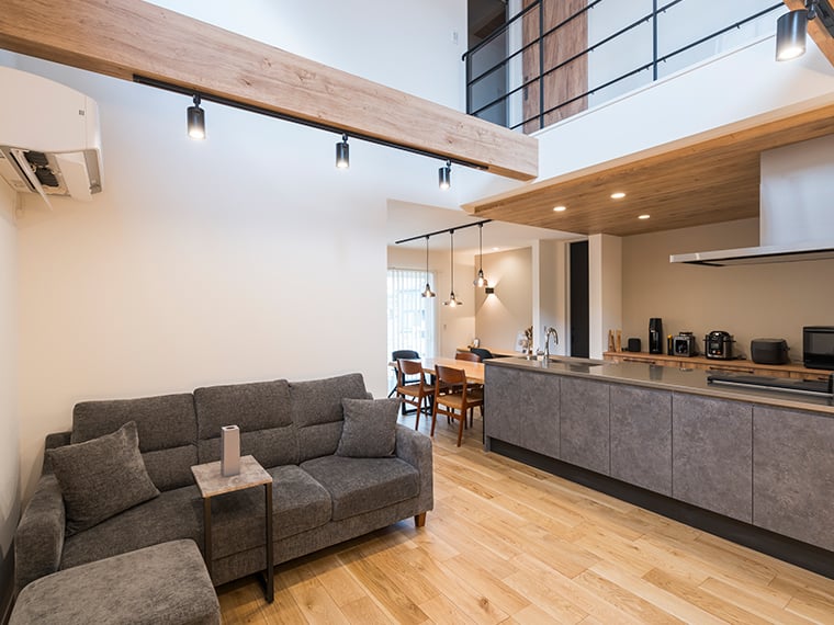 モダンデザイン×家事動線 理想を詰め込んだ住まい 内装