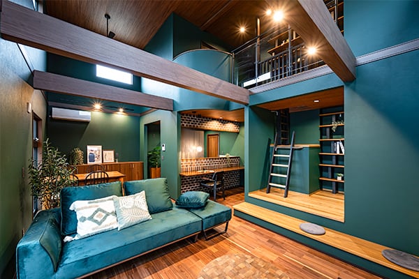 珈琲と図書館 ～家＝安らぎの場にすることを目指した家～