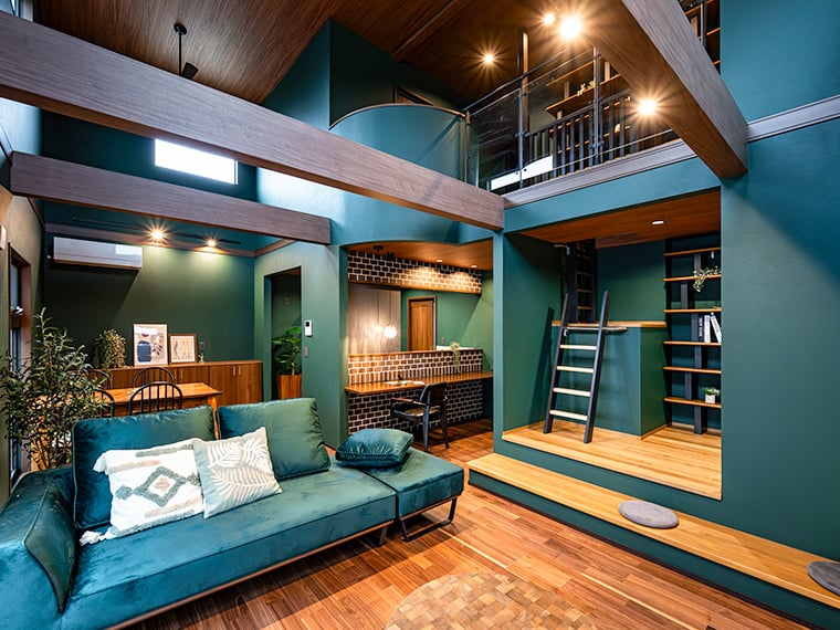 珈琲と図書館 ～家＝安らぎの場にすることを目指した家～ 写真