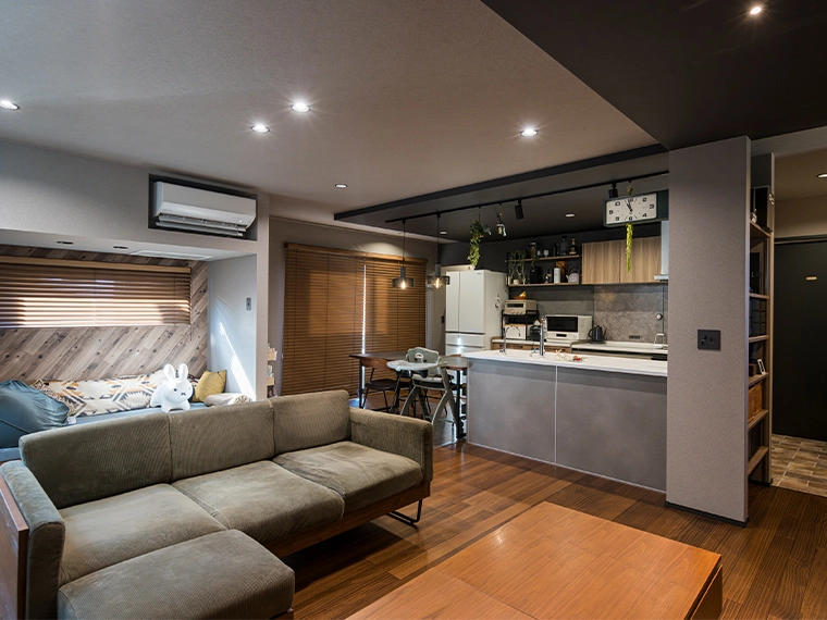 カフェ巡りから生まれた、心地よい空間の家「自分たちらしい暮らし」を実現。ブルックリンスタイルの家 内装