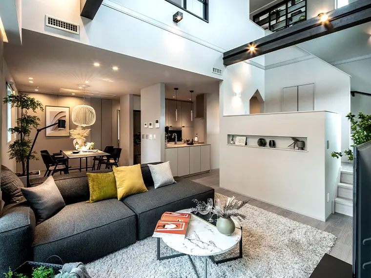 いろいろな住まい方ができる家 内装